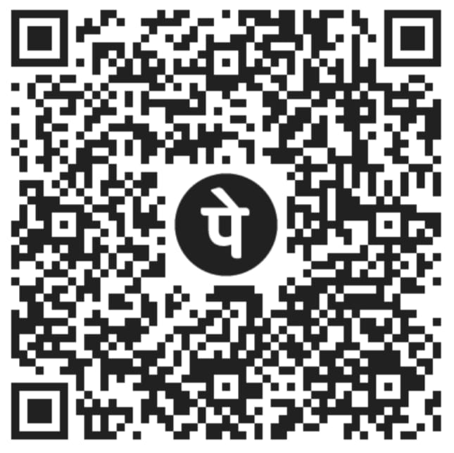 Donate via QR code